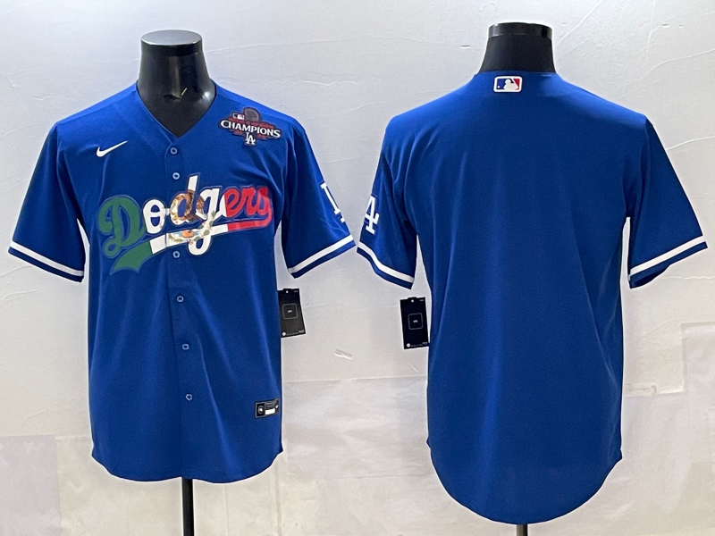 Men Los Angeles Dodgers blank blue Nike 2025 MLB All Star Jersey 0036